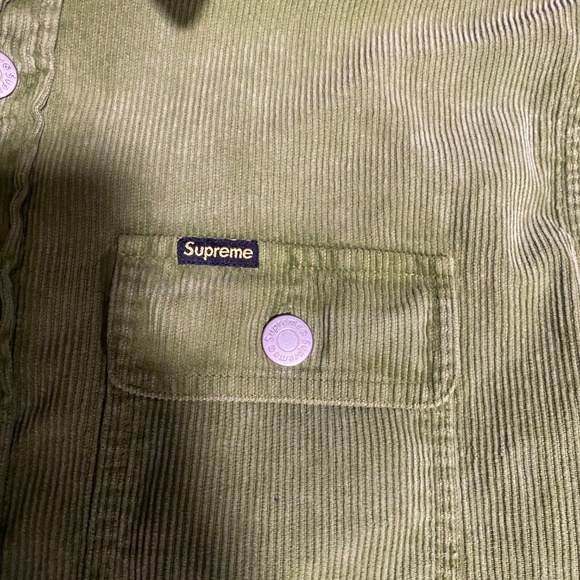 Supreme Washed Corduroy Shirt - Picture 5 of 9